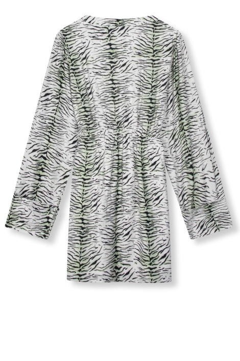 Refined Department woven zebra wrap dress liselle